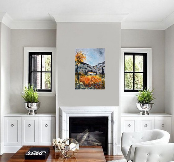 Afgelegen huizen in de Provence – A. Colant, Kunst, Canvas (photo 5 of 5)
