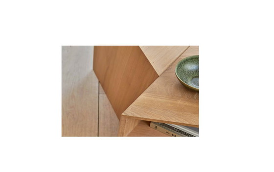 Image 1 of more VARAN side table - natural oak, oiled and waxed