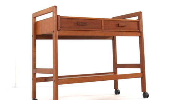 Image 1 of Danish trolley with two drawers 'Favrholt' vintage