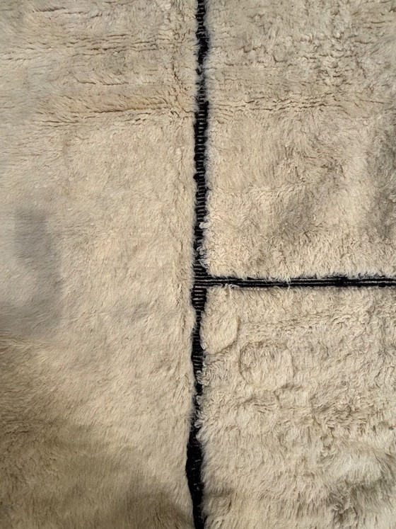 Large Moroccan Interior Living Room - Moroccan Berber Beni Ourain Rug 250x350 cm – Rugs & carpets, Wool (photo 7 of 12)