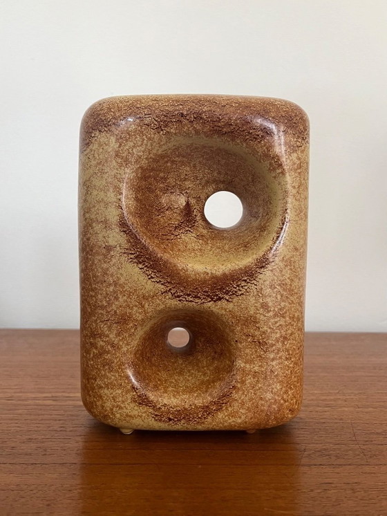 Image 1 of 2 (set) Roberto Rigon vases Bertoncello Ceramiche d'arte