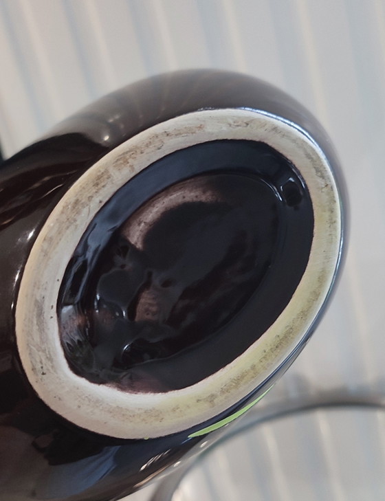 Image 1 of Skulpturale Keramikvase, modernistische Linienführung, Designerstück