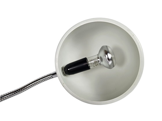 Image 1 of Hala Zeist - modèle 768 - lampe de table - blanc - col flexible - 3e quart 20e siècle