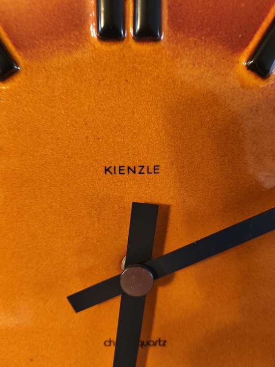Image 1 of vintage Kienzle Chronoquartz wandklok uit de jaren 70