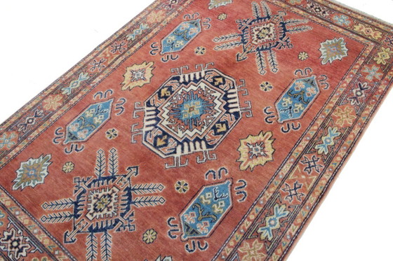 Image 1 of Alfombra Ziegler Kazak original anudada a mano, 185 x 122 cm, nueva y en excelente estado.