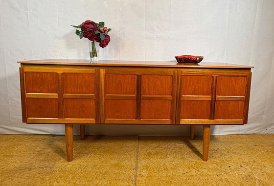 Image 1 of Mid Century Retro Teak Sideboard by Nathan Circa 1960  A classic and highly recognisable mid century modern teak sideboard by Na