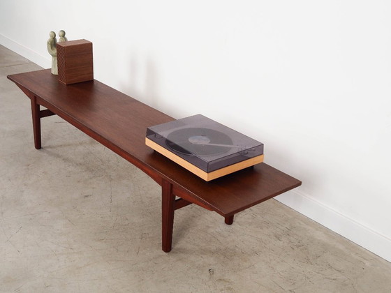 Image 1 of Teak lowboard, Danish design, 1970s, made in Denmark