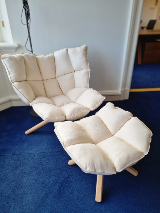 Image 1 of Design Office Furniture Set (single items for sale, too: 1 large and 1 small fully equipped desk, Sofa, 3 Chairs, Carpet)