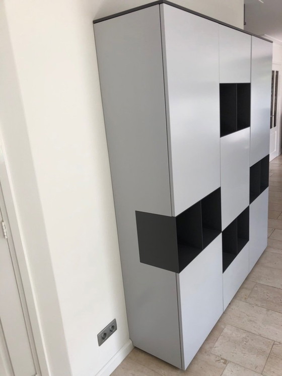 Modern Wall Unit Karat Model GS 181 – Wall cabinet, Mdf, Metal (photo 2 of 8)