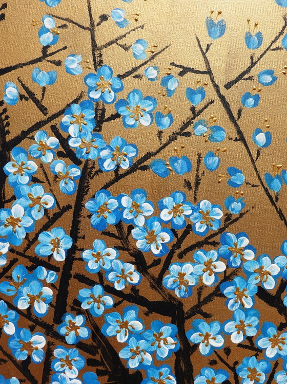 Sakura J543 - Large Original Painting – Paintings & Drawings, Canvas (photo 14 of 17)