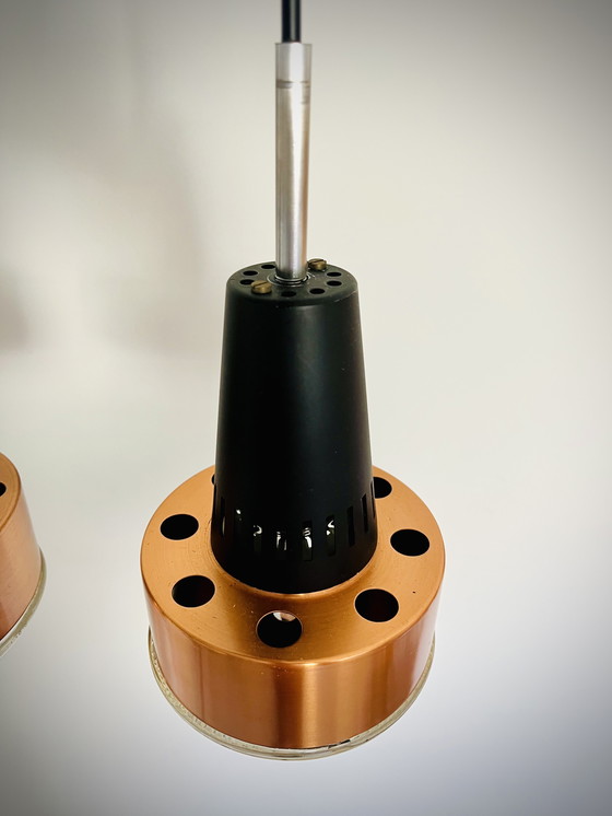 Image 1 of 3x faretti Philips vintage - Attribuiti a Louis Kalff