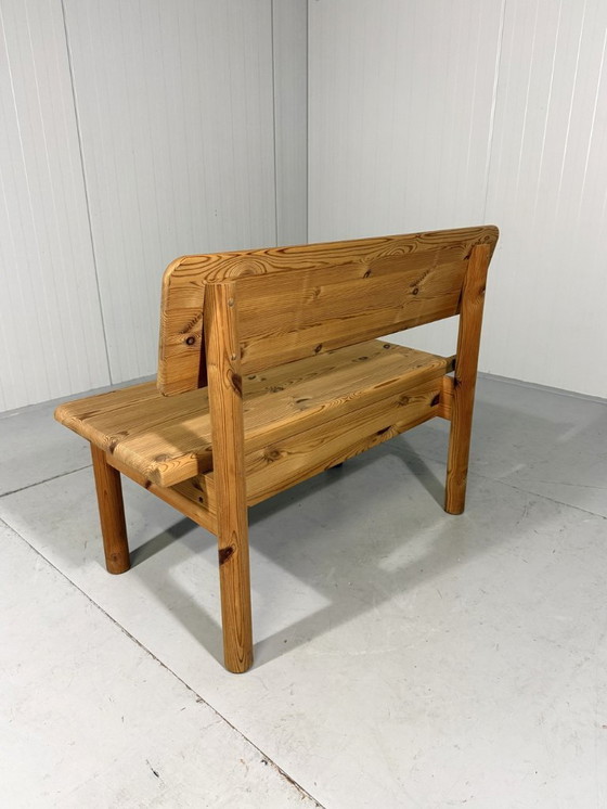 Image 1 of Korup Design Solid Pine Bench with Storage Denmark