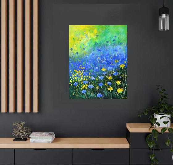 Image 1 of Blue cornflowers 79