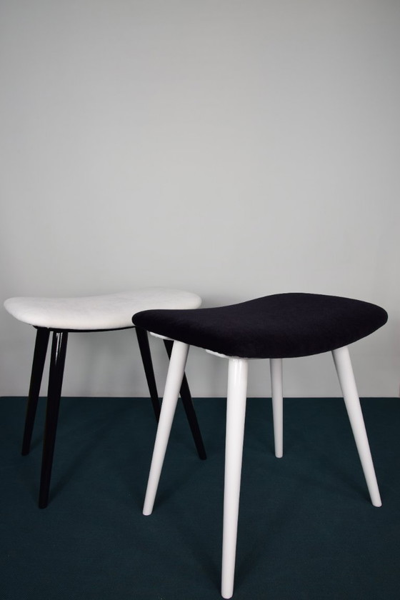 Image 1 of 2x sgabelli di metà secolo