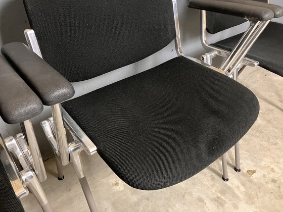 Image 1 of Giancarlo Piretti Castelli DSC 106 Stoelen met Armleuning
