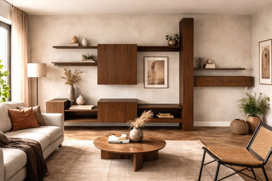 Image 1 of Vintage Banz Modular Wall System | Dutch Modernism, 1970s/80s