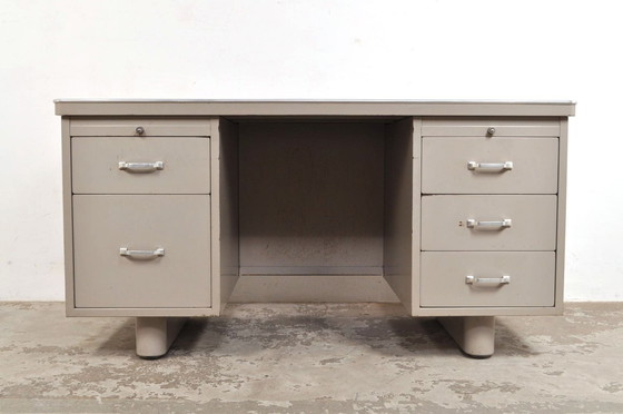 Image 1 of Scrivania vintage in acciaio Ahrend