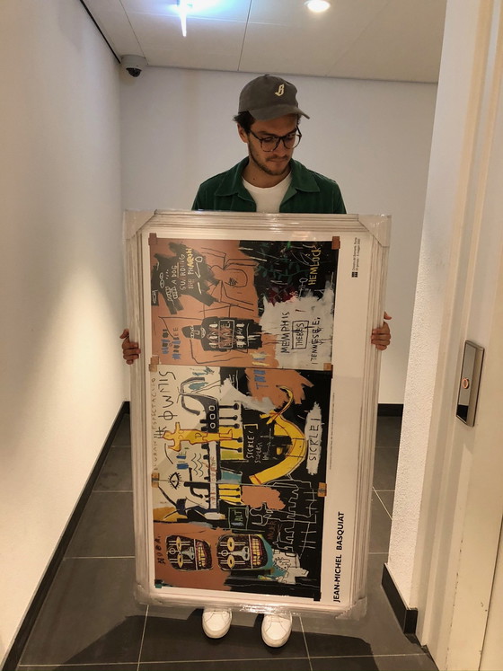 Image 1 of Poster di Basquiat incorniciato