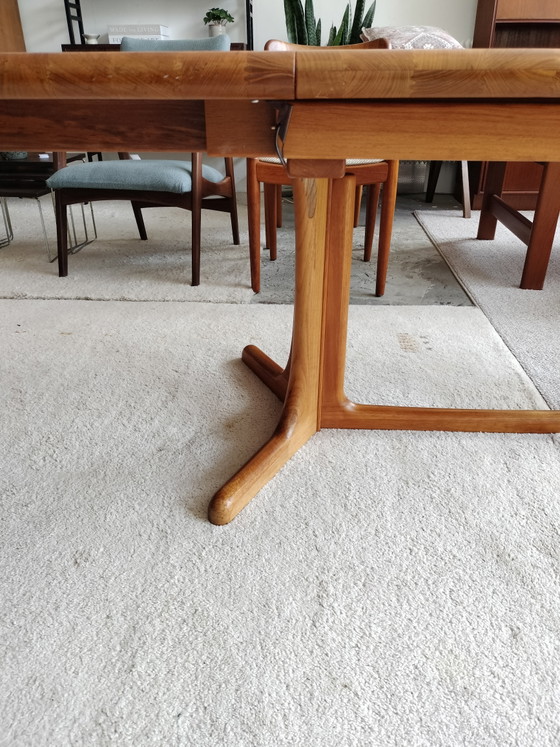 Image 1 of Vintage, Danish teak extendable oval dining table