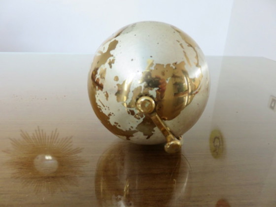 Image 1 of Globe, brass cigarette dispenser, 60s/70s