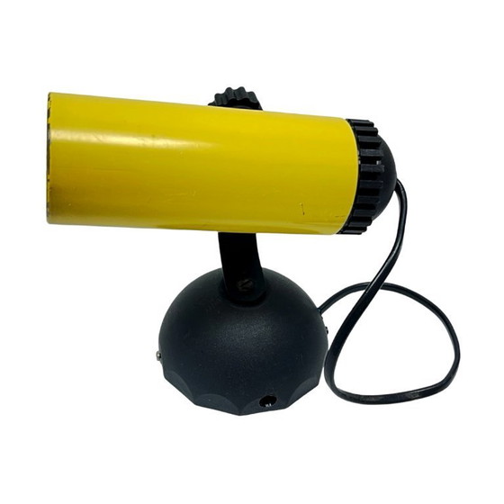 Image 1 of Lampe jaune, applique murale POLAM PIŁA Type 12, Pologne années 1970.