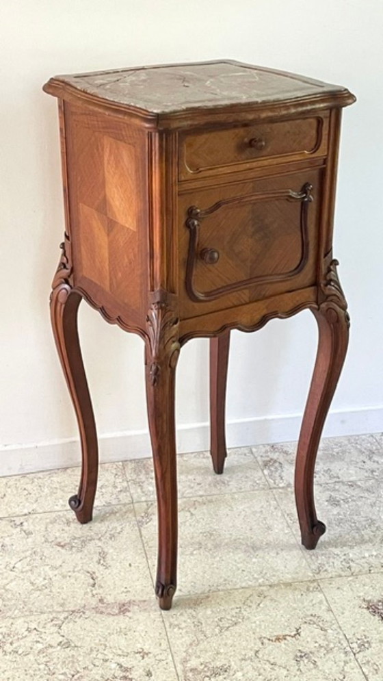 Nachtkastje Louis XV stijl marmer – Marble (photo 9 of 39)