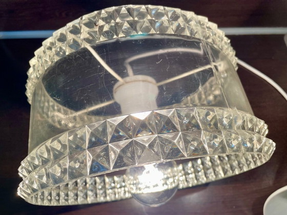 Image 1 of  Lampada a sospensione vintage in plexiglass, anni '70