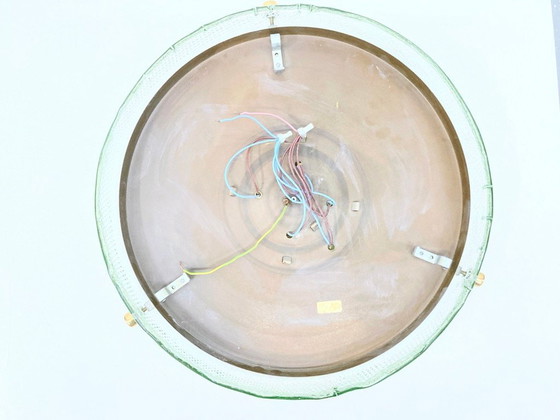 Image 1 of XXL plafondlamp uit de jaren 70/80, VM Vetri Murano