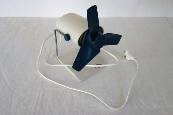 Ventilatore da tavolo Progress anni '70 – Oggetti decorativi, Metal, Plastic (photo 9 of 9)