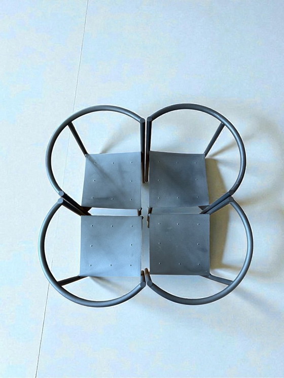 Image 1 of Sillas Wendy Wright de Philippe Starck para Disform, 1986, juego de 4