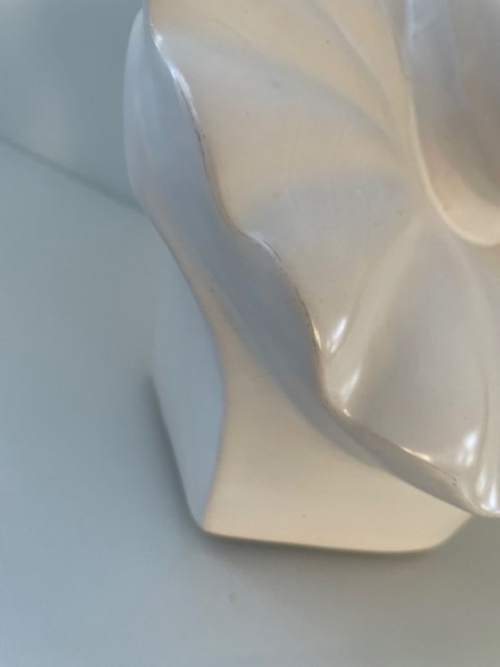 Image 1 of Busto di Pierrot d'epoca di Matte Ceramics - Firmato