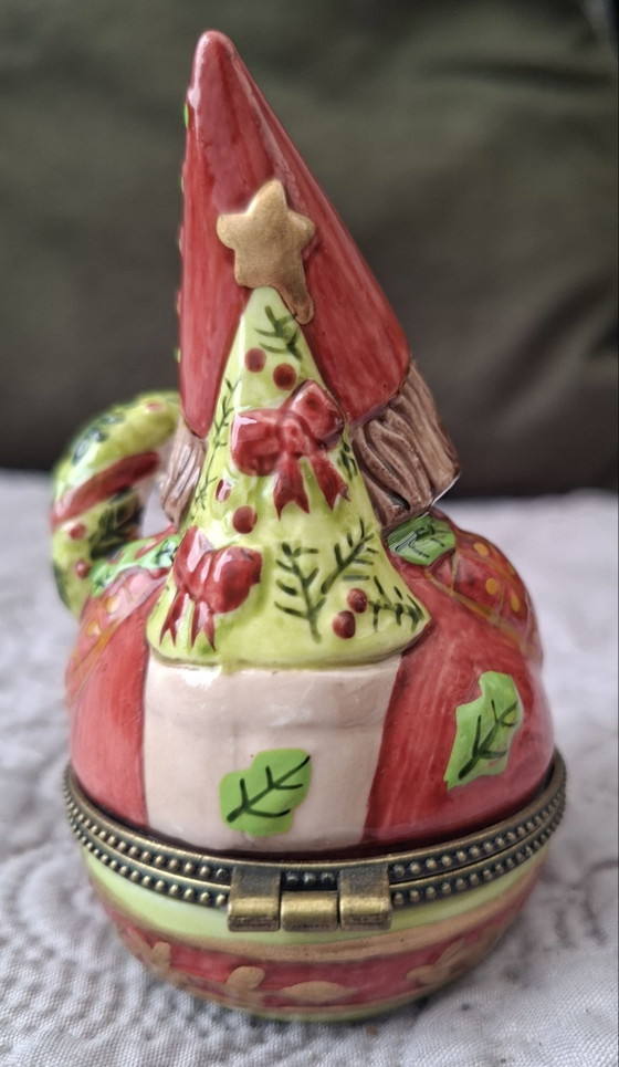 Villeroy & Boch, Christmas Elf, Caja de baratijas – Objetos decorativos, Metal, Porcelana (photo 2 of 9)