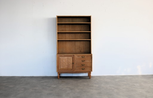 Dänisches Vintage-Bücherregal
