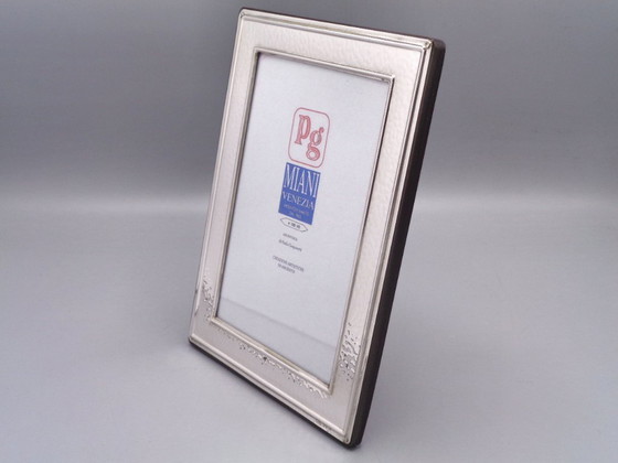 Image 1 of 925er Silberrahmen 10x15 gehämmert