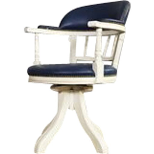 Vintage Marine draaifauteuil, jaren 80
