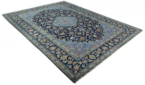 Image 1 of Handgeknoopt Kashan kurk Perzisch tapijt - 390 x 290 cm