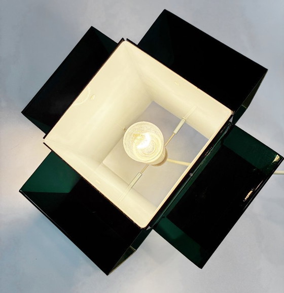 Image 1 of Suspension Space Age • Acrylique Bicolore • 1970