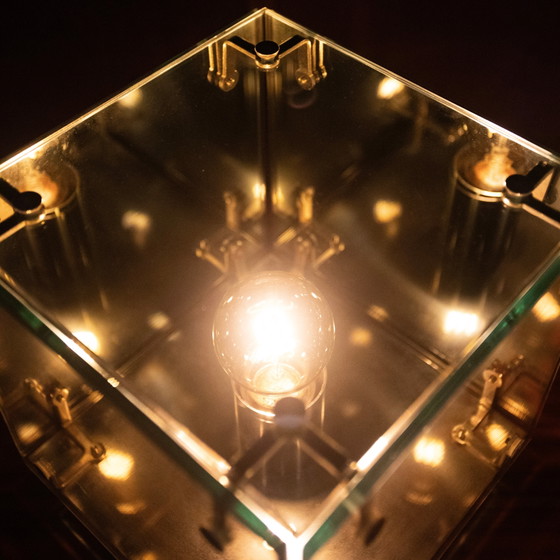 Lampade da tavolo Prisma italiane in vetro e specchio di Studio A.R.D.I.T.I. per Sormani – Metal, Glass (photo 17 of 21)