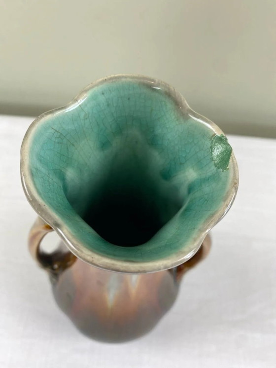 Art Nouveau vase – Ceramic (photo 5 of 8)