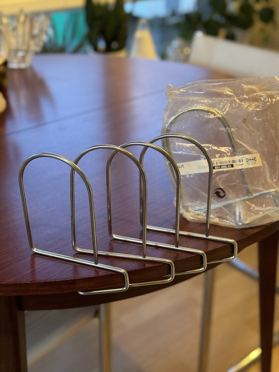 Image 1 of 6x serre-livres IKEA Flit vintage design Hagberg & Hagberg - 2 neufs dans l'emballage