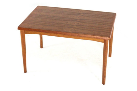 Image 1 of Table de salle à manger rectangulaire à rallonge Vejle vintage danois