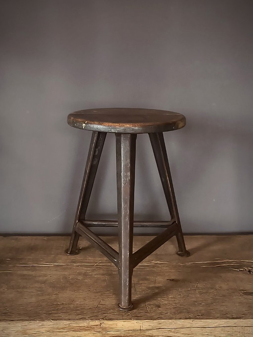 Rowac kruk Stool 50 cm Workshop Stool Bauhaus Design