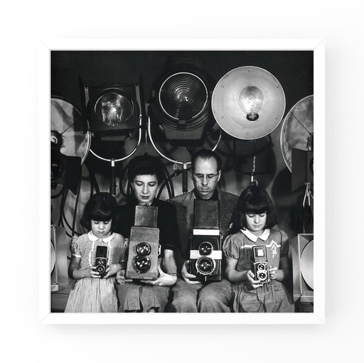 1x Fine Art Print – Zelfportret Philippe Halsman (1966)