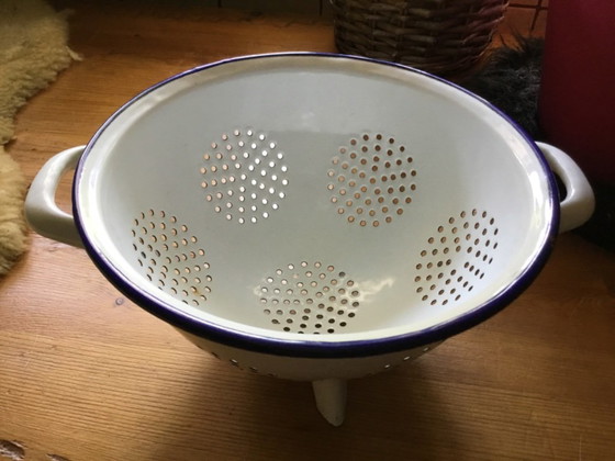 Passoire émaillée vintage, en bon état – Accessoires de cuisine, Other (photo 3 of 5)