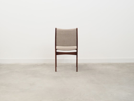 Image 1 of Ensemble de quatre chaises en teck, design danois, années 1970, designer : Johannes Andersen