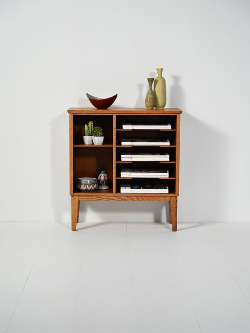 Åvidabergs oak magazine cabinet, 1950s