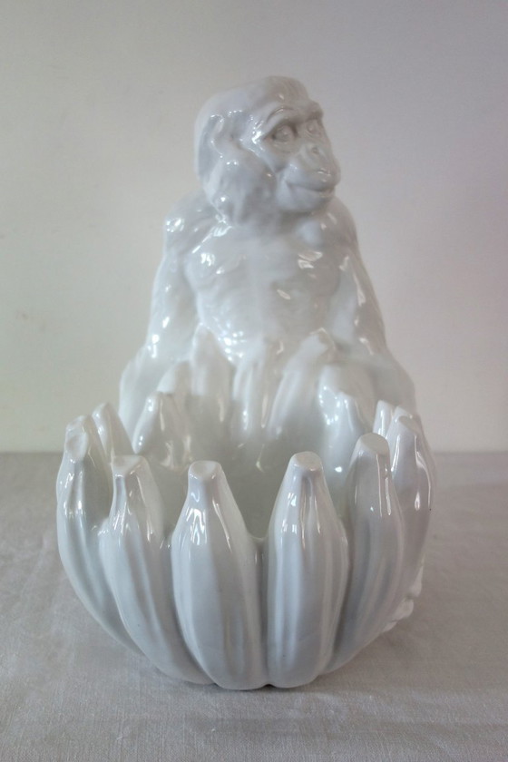 Image 1 of Vintage handcrafted ceramic plant pot, Italy