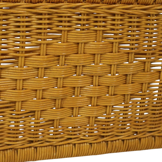 Image 1 of Revistero Boho de ratán y bambú