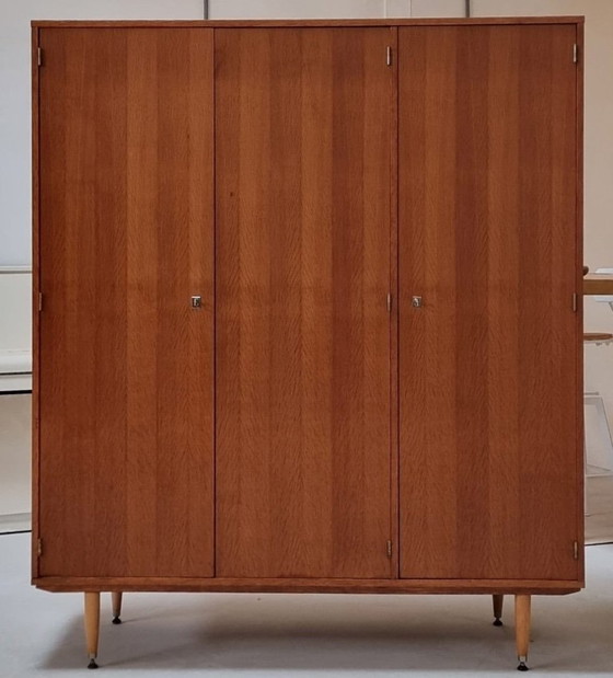 Image 1 of Mid Century kledingkast