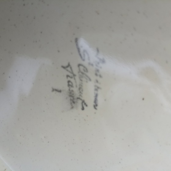 Rare XL Mid-Century Floor Vase – Saint-Clément France (47 cm) – st Clement, Ceramic (photo 4 of 5)